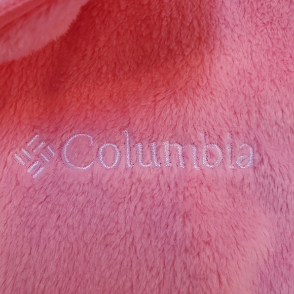 Columbia Girls Benton Springs Fleece Full Zip Jacket Coat Youth Girls Large - Picture 4 of 10